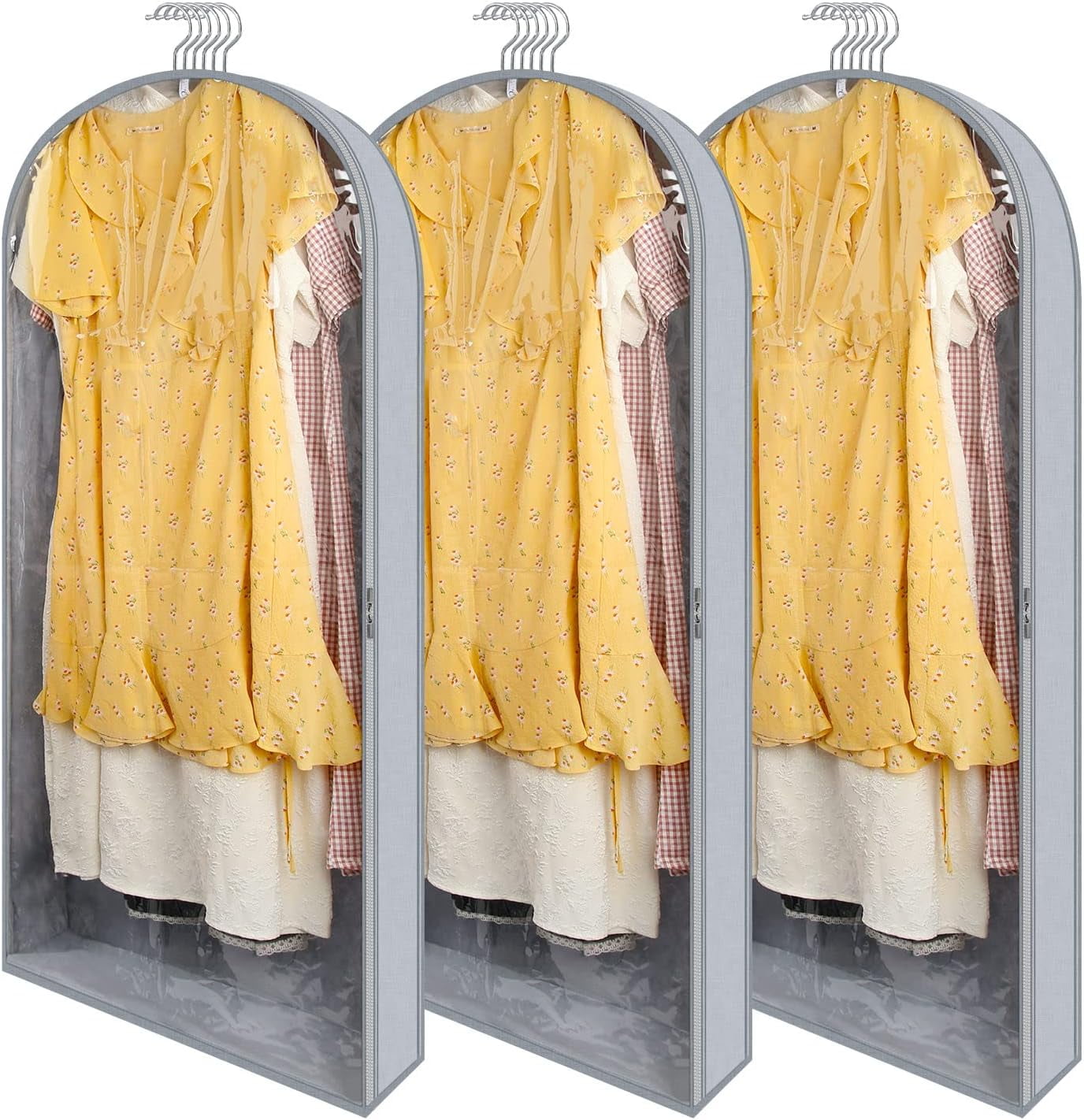 Clear Suit Bags for Closet Storage Garment Bags for Hanging Clothes