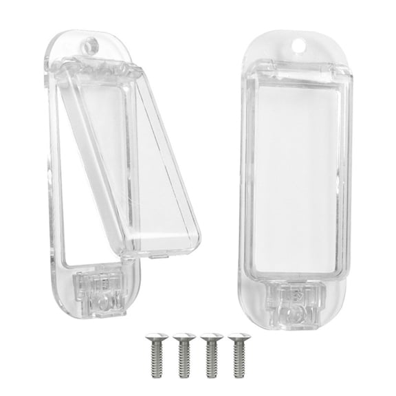 Clear Switches Plate Cover Home Protections Wall Switches Guard Rocker Switches Cover Protectors For Electrical Outlets