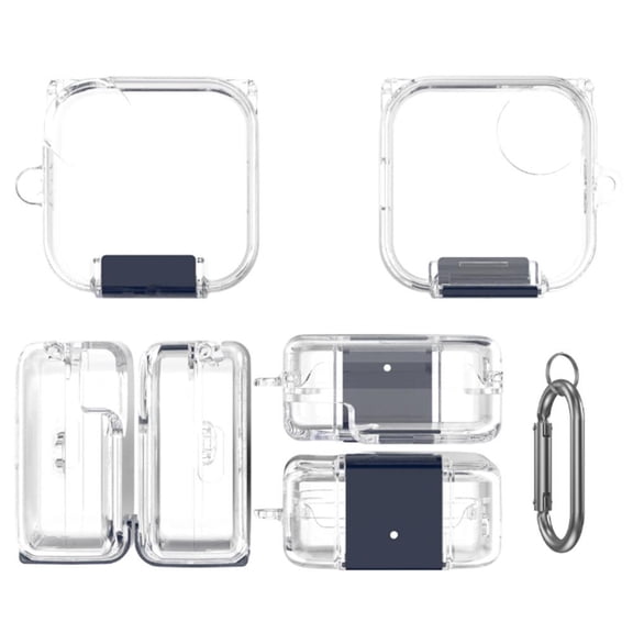 Clear TPU Protective Case Compatible with CMF Buds Pro 2 and Buds 2 Plus 2025, Switch-Lock Earbud Charging Case Cover