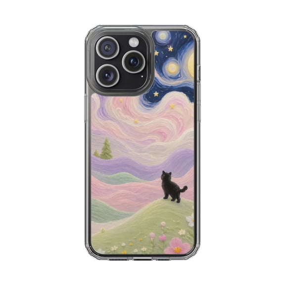 Clear TPU Shockproof Phone Case, Slim Protective with Raised Edges for Screen & Camera, Delicate Lavender Floral Vines Botanical Design compatible with 'iPhone X