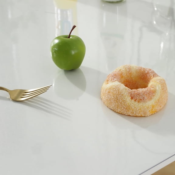 Clear Table Cover Protector 54 x 54 Inch, 1.5mm Thick Plastic Table Cover