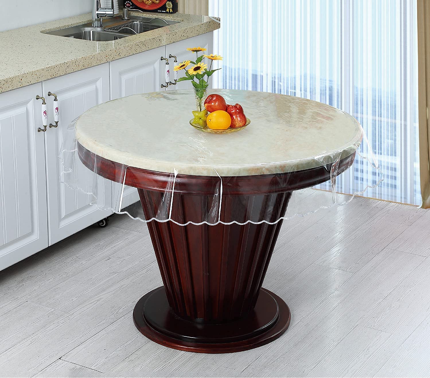 Clear Plastic Tablecloth Protector Thick Transparent Tablecloth Perfect Clear plastic tablecloth protector thick transparent tablecloth perfect