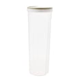 thumbnail image 1 of Clear Tall Food Storage Container Airtight Locking Lid Spaghetti Pasta Transparent Round Kitchen Organizer, 1 of 9