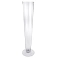 thumbnail image 1 of Clear Tall Pilsner Trumpet Clear Glass Vase, 24-Inch, 6-Count, 1 of 1