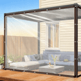 Clear Tarp - Heavy Duty Waterproof Plastic Tarps with Grommets Clear ...