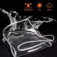 thumbnail image 1 of Clear Tarps Heavy Duty 14Mil Waterproof Double Sided Tarps with Grommets Tarpaulin Greenhouse Tarps for Camping Patio and Pavilion, 1 of 11