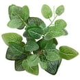 thumbnail image 1 of Clear Texture Artificial Leaf Fadeless Plastic Floral Arrangement Simulation Plant Home Decor, 1 of 7
