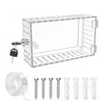 Clear Thermostat Lock Box with Key Replacement Universals Thermostat