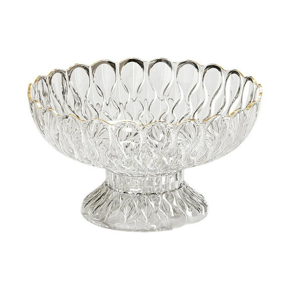 Clear Thickened Fruit Plate Home Organizer Draining Basket With Removable Lattice, Multifunctional Storage And High Value Design For Kitchen Counter, Dining Table, 9.45X5.31X1.57In 0.59Lb