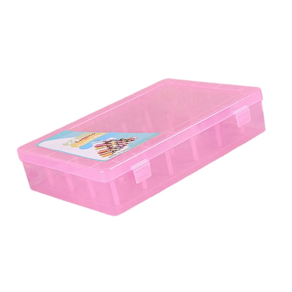 Clear Thread Box 42 Spools Storage Case Sewing Thread Organizers for Small Large Thread Spools Sewing Storage Accessory
