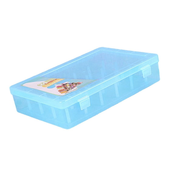 Clear Thread Box 42 Spools Storage Case Sewing Thread Organizers for Small Large Thread Spools Sewing Storage Accessory
