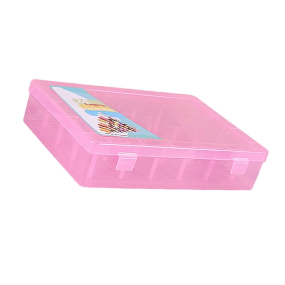 Clear Thread Spool Box 42 Spools Thread Spool Organizers Thread Bobbin Storage Case for Small Large Sewing Thread Spool