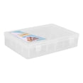 thumbnail image 1 of Clear Thread Spool Box 42 Spools Thread Spool Organizers Thread Bobbin Storage Case for Small Large Sewing Thread Spool, 1 of 9