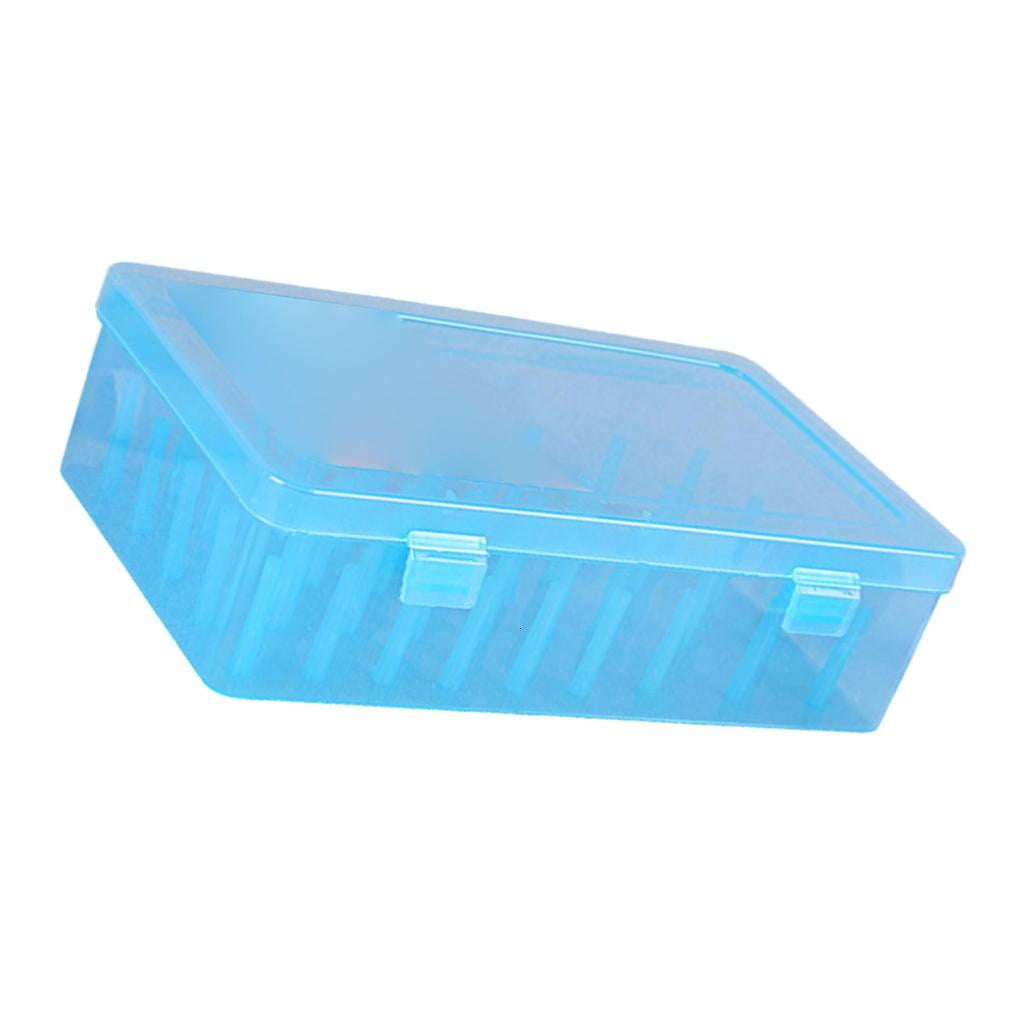 Clear Thread Spool Box 42 Spools Thread Spool Organizers Thread Bobbin ...