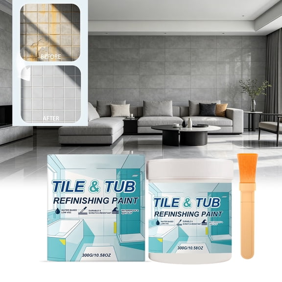 Clear Tile Tub Refinishing Paint Waterproof Sealant Transparent Coating Bathroom Bathtub Repair Kit Grout Sealer Wall Protector