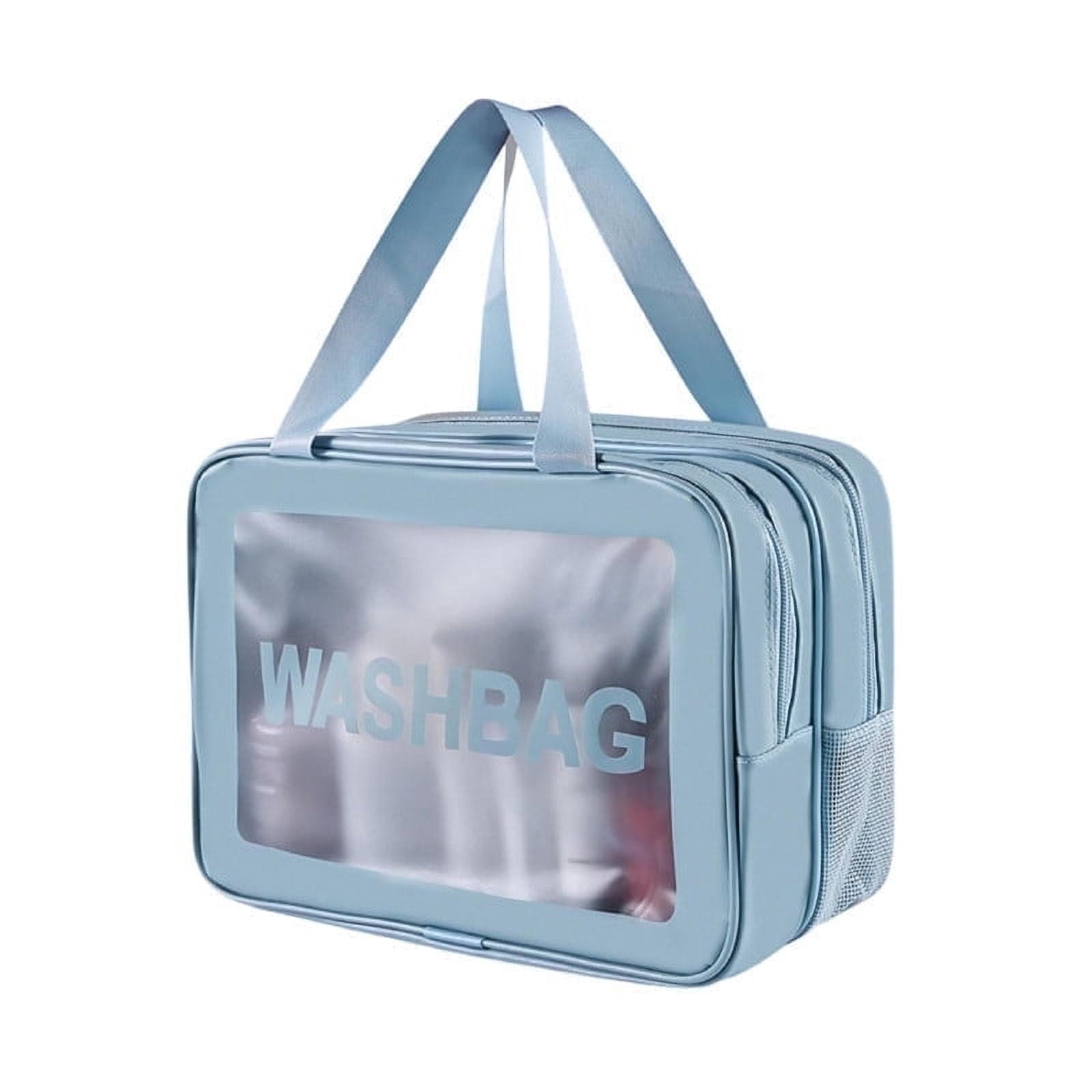 Clear Toiletry Bag, Drainage & Waterproofing Separation, Large Travel ...