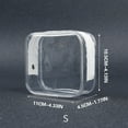 thumbnail image 1 of Clear Toiletry Bag,Portable Travel Makeup Bags with Zipper,PVC Cosmetic Pouch for Airport Airline Compliant, 1 of 2