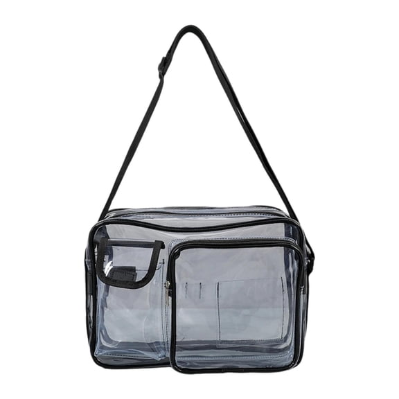 Clear Tool Bag Engineer Pouch with a Spacious Multi-compartment Interior for Cleanroom and Garage Use