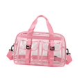 thumbnail image 1 of Clear Tote Bag Women Transparent PVC Handbag Travel Duffle Waterproof Large Capacity for Concert Sports Beach, 1 of 9