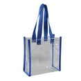 thumbnail image 1 of Clear Tote Bag for Women Fashion Beach Bag Shoulder Handbag For Shopping Gym Travel, Flexible Lunch Bag Transparent, 1 of 3