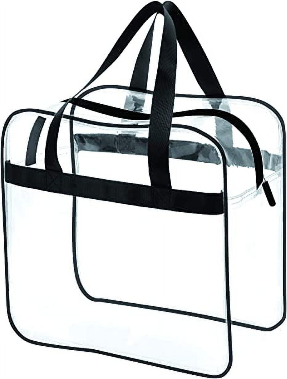 Clear Tote Stadium Approved Transparent Bag 12" x 6" x 12"