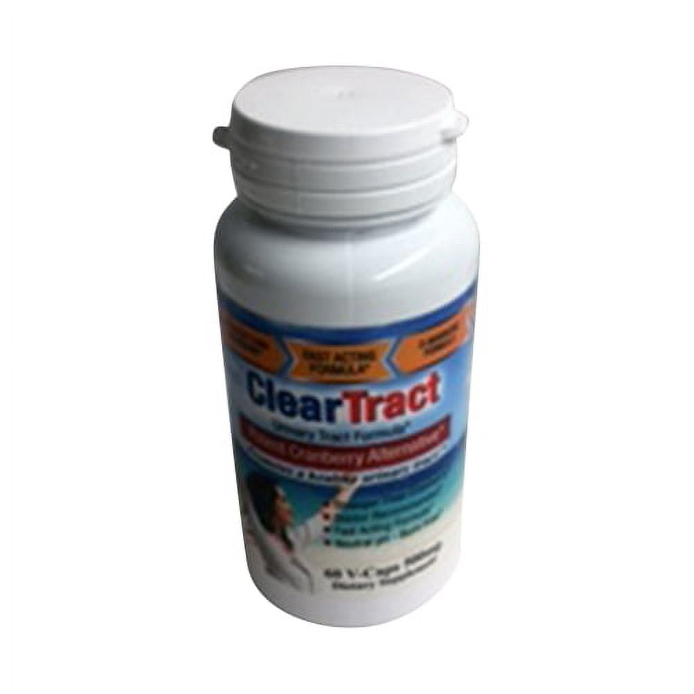 Clear Tract D-Mannose Maintains Healthy Urinary Tract Capsules - 60 Ea, 2 Pack