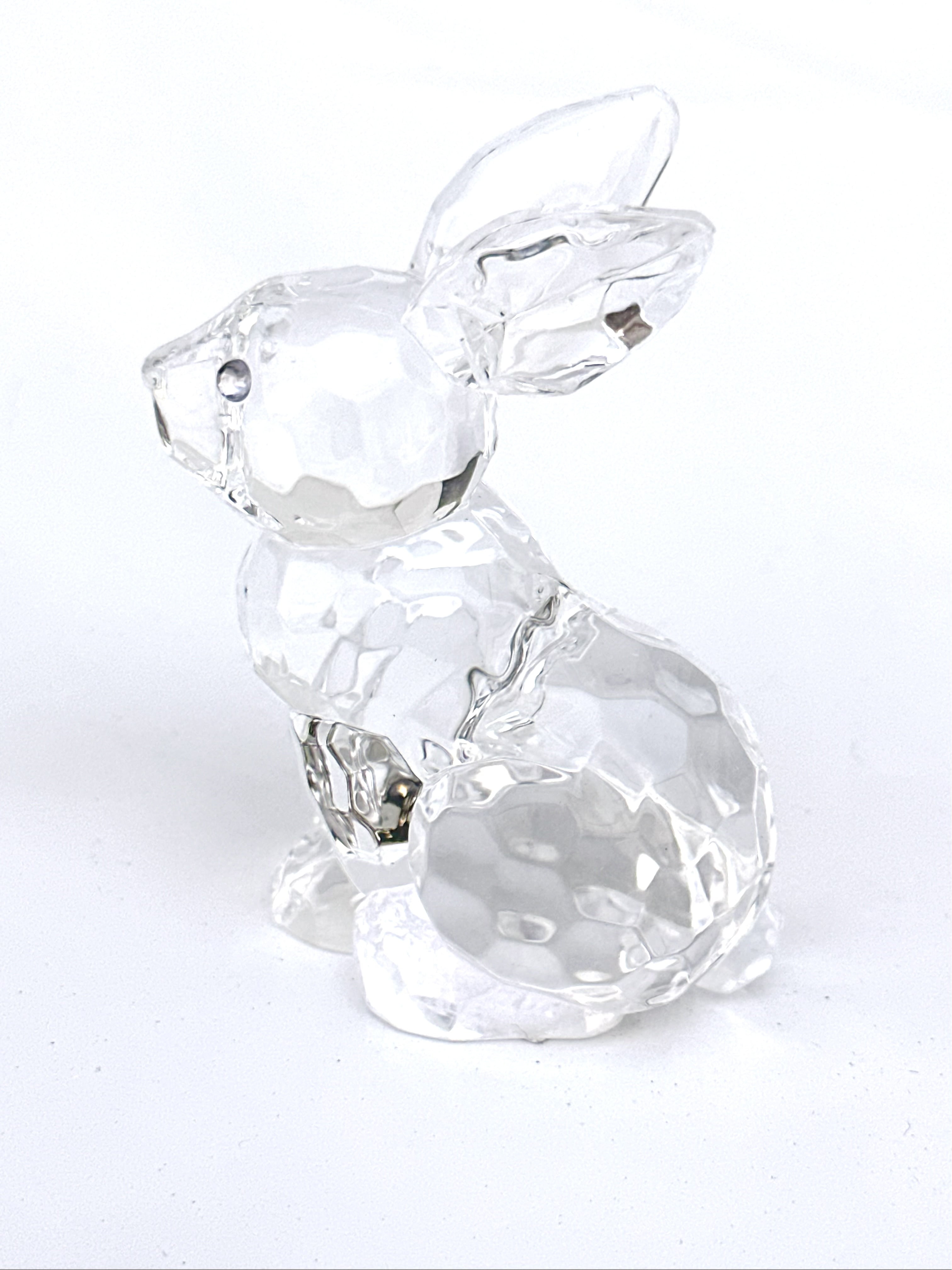Clear Translucent Sitting Bunny Figure - By Ganz ( 1pc ) - Walmart.com