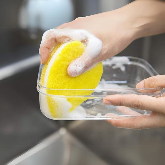 Clear Food Storage Containers - 1.0 Qt Set of 6