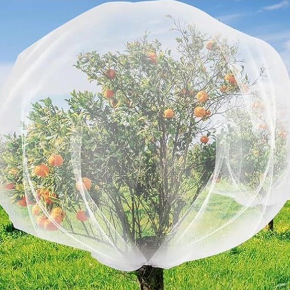 Clear Transparent Plants Frost Protection Cover Bag | Reusable Winter Cold Weather Shield for Trees Shrubs Rose Bushes | 240x210cm