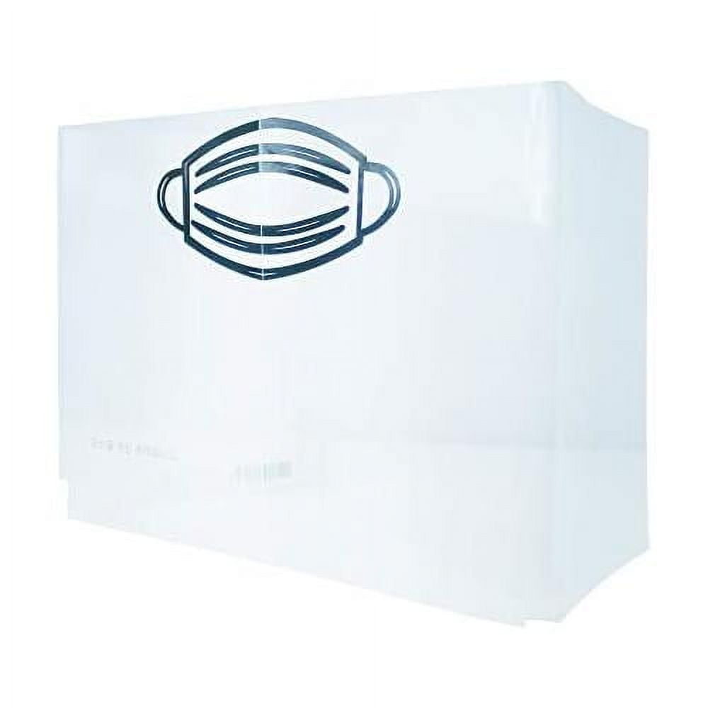 Clear Transparent Sneeze Guard Folding Portable Plastic Table Divider