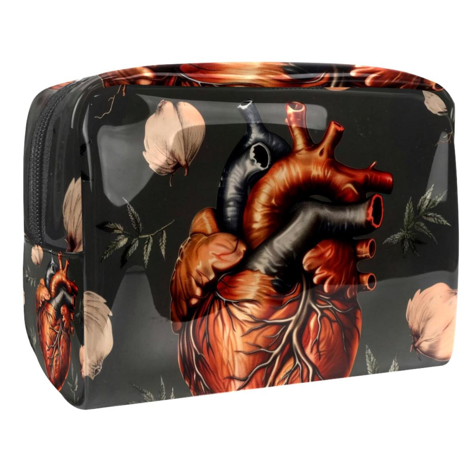 Sweet Heart Clear Toiletry Bag with Three Inserts main image 1