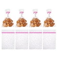 thumbnail image 1 of Uxcell 100 Count Clear Treat Bags, Valentines Cookie Bags Rose Red 11.8" x 7.9", 1 of 6