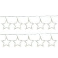 thumbnail image 1 of Northlight Twinkling Star Christmas Lights - Clear - 9' White Wire - 10ct, 1 of 2