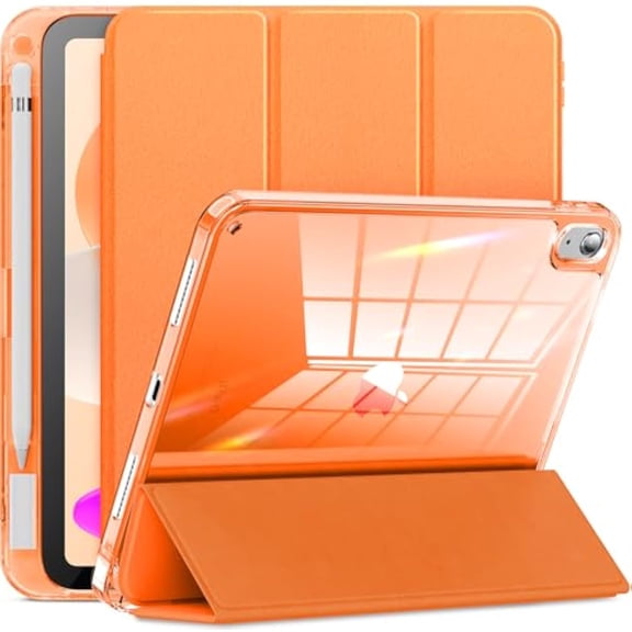 Clear Ultra-thin Case + Pencil Holder for iPad 10th/11th Gen