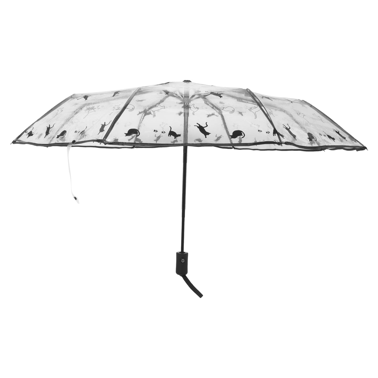 Clear Umbrella Portable Transparent Umbrella Automatic Umbrella