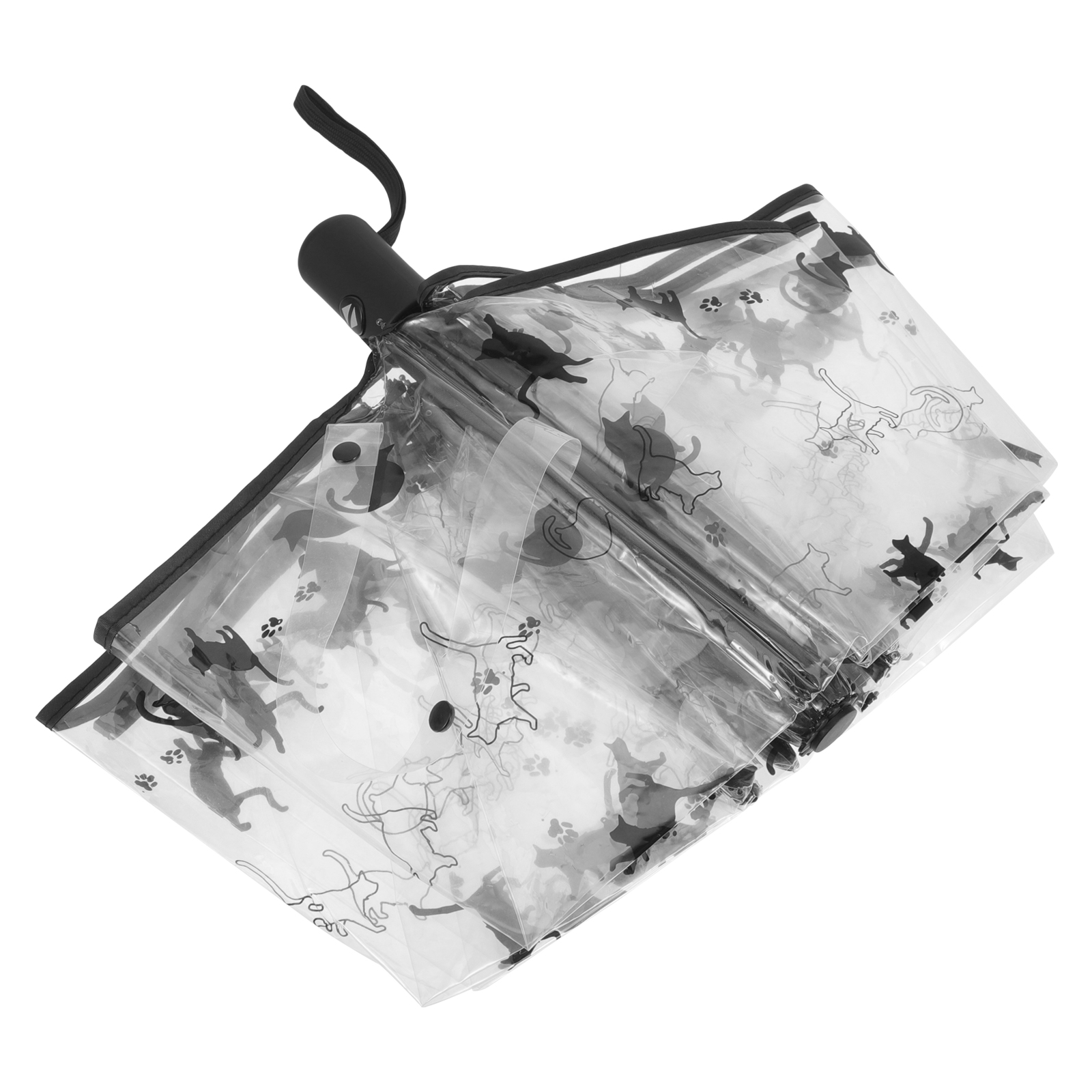 Clear Umbrella Trifold Umbrella Transparent Umbrella Women Umbrella