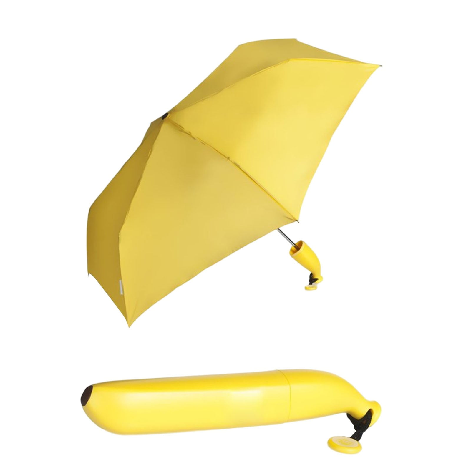 Clear Umbrellas for Rain Kids Umbrella Banana Folding Umbrella Banana