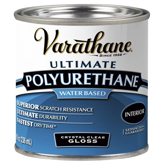 Clear, Varathane Ultimate Polyurethane, Gloss-200061H, Half Pint