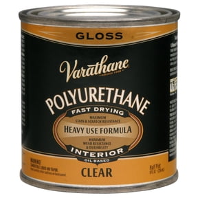 Clear, Varathane Ultimate Oil-Based Interior Polyurethane, Gloss-9061H, Half Pint