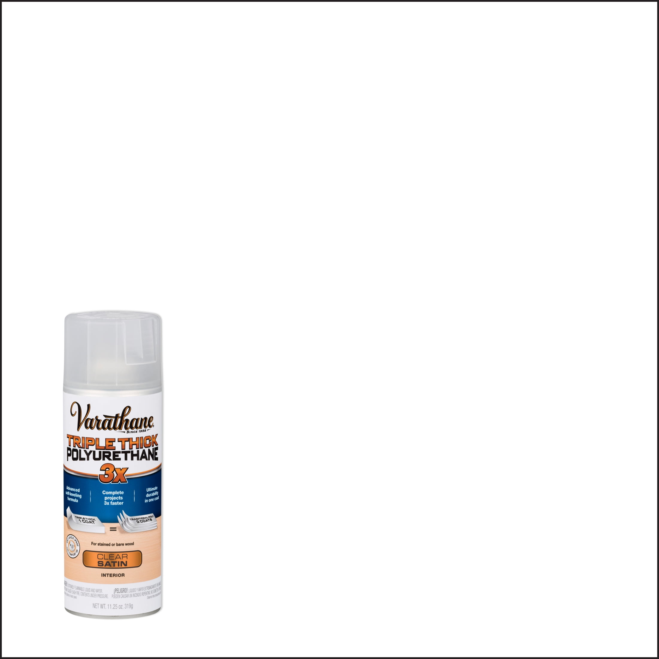 Varathane Gloss Clear Interior Spray Polyurethane, 11.25 Oz. 9081