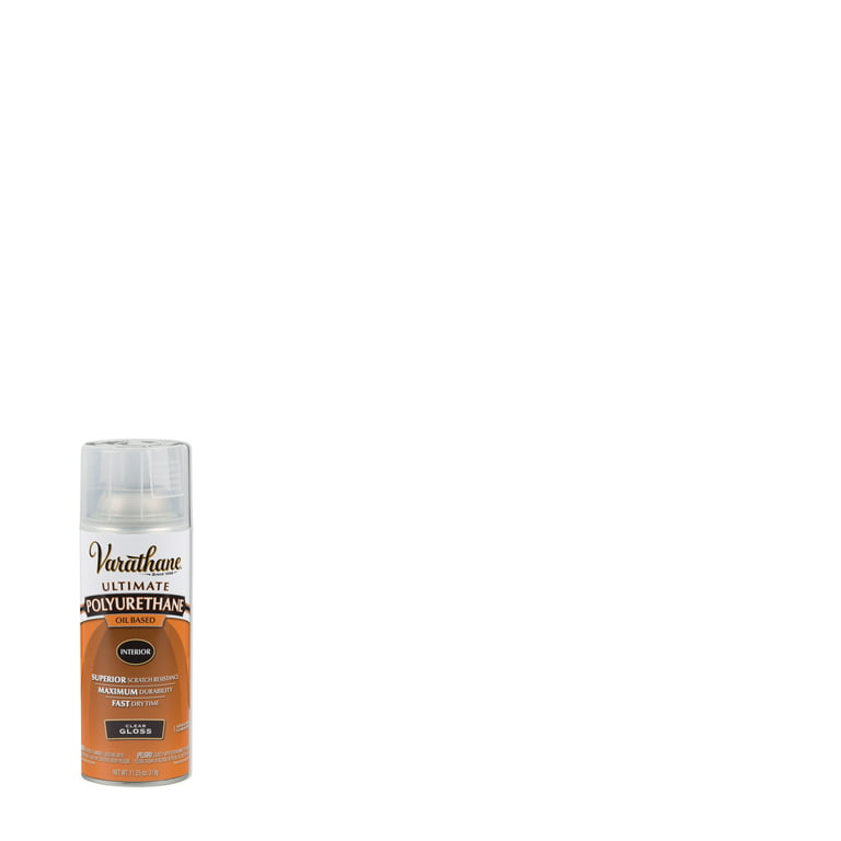 Varathane 9081H Clear Gloss Premium Polyurethane Oil-Based Spray: Clear  Polyurethane Gloss Sprays (026748009082-2)