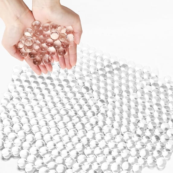 Clear Vase Filler Beads, Clear Water Gel Pearls for Floating Candles & Floral Decor, 5000-50000 pcs