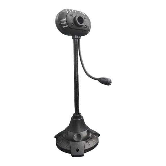 Clear Video and Sound Webcam with High Sensitivity Microphones for Students and Gamers