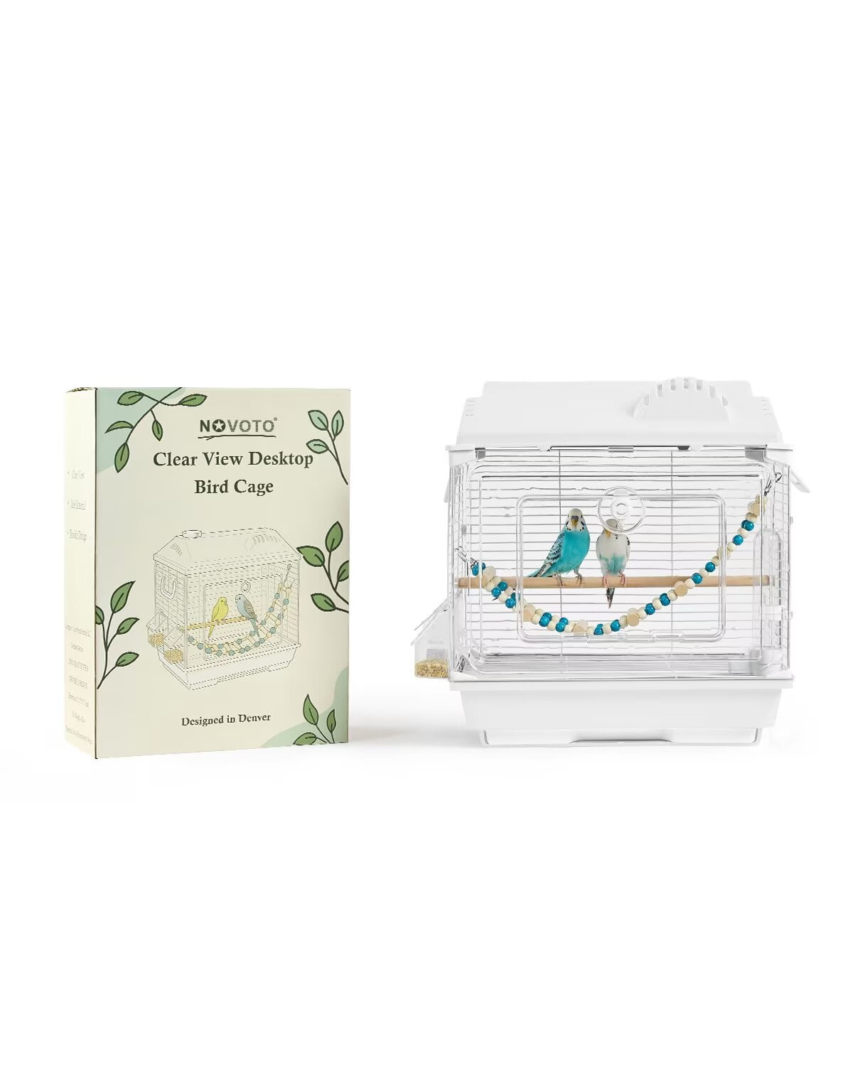 Photo inspiration: Fresh Look at Clear View Bird Cage Indoor Travel Small Birdcage For Parakeet