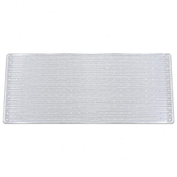Clear Vinyl Carpet Protector Runner, Non-Slip 27" x 25', PVC Floor Mat for Hallway and Office Use
