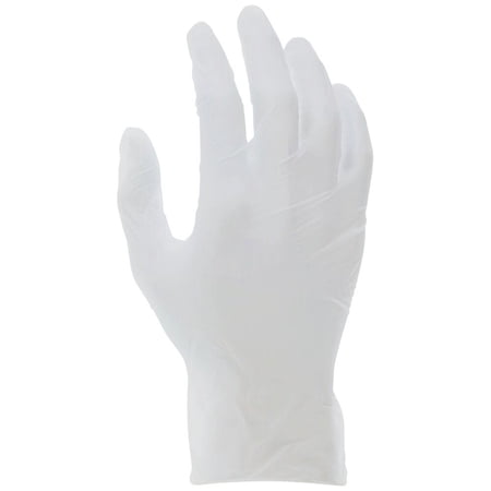 Clear Vinyl Exam Gloves- Large- 100-bx