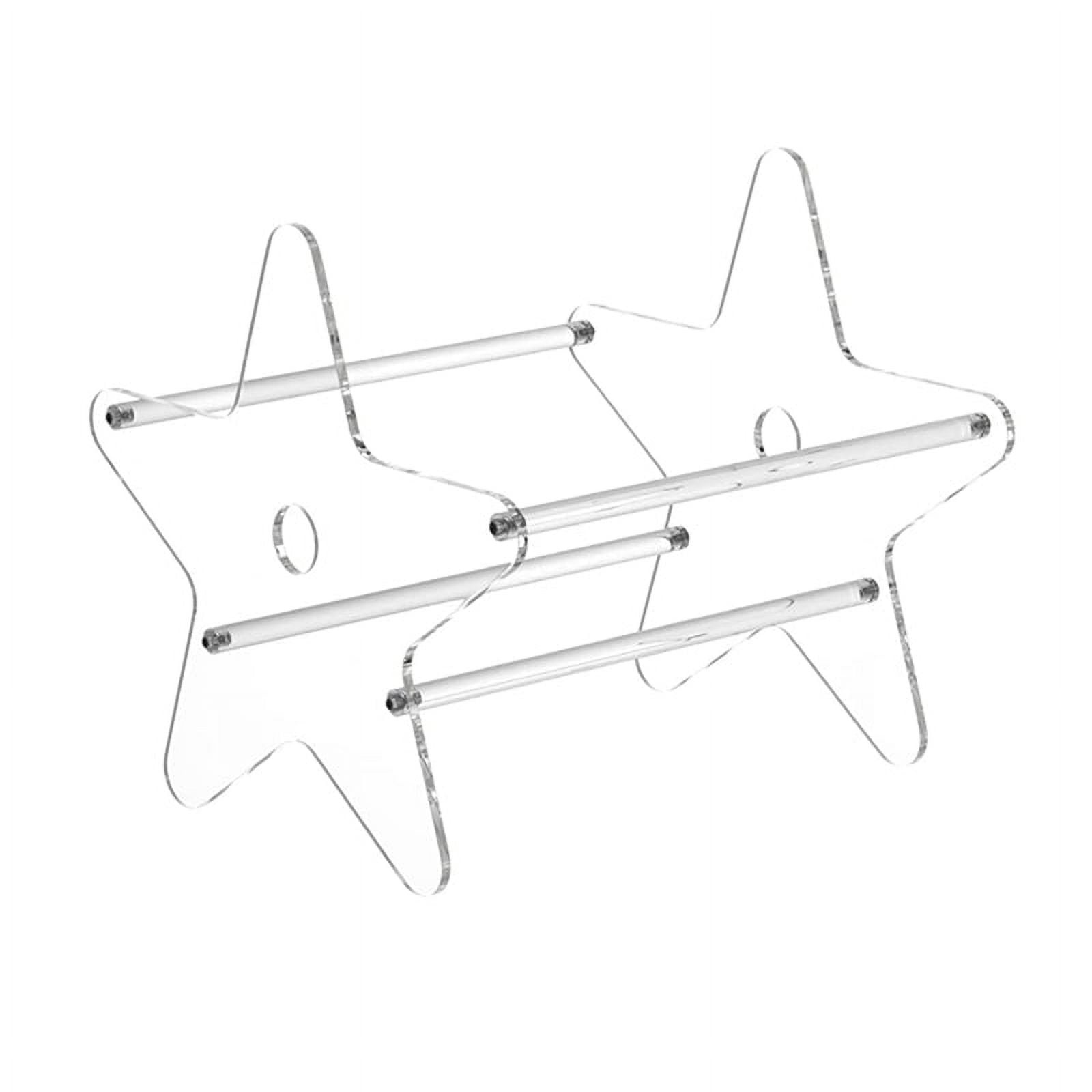 Clear Vinyl Record Holder Record Display Stand for Albums 12 Inch