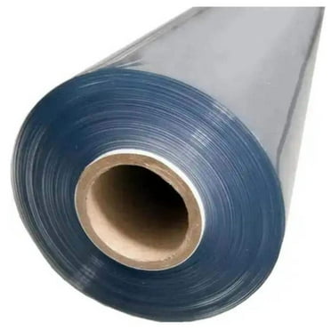 RuxEco Clear Vinyl Window Insulation Plastic Sheet 6 Mil /Gauge