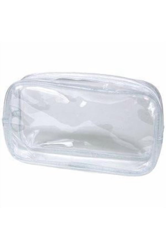 Clear Vinyl Purse Shape Cosmetic Bag