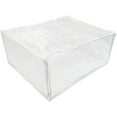 thumbnail image 1 of Clear Vinyl Zippered Storage Bags 25x21x11 Inch Set of 5, 1 of 5
